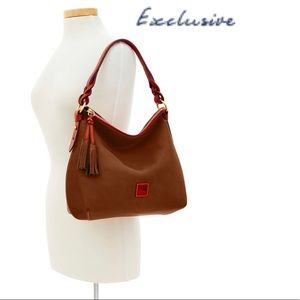 Dooney & Bourke Florentine Twist Strap Hobo - Chestnut